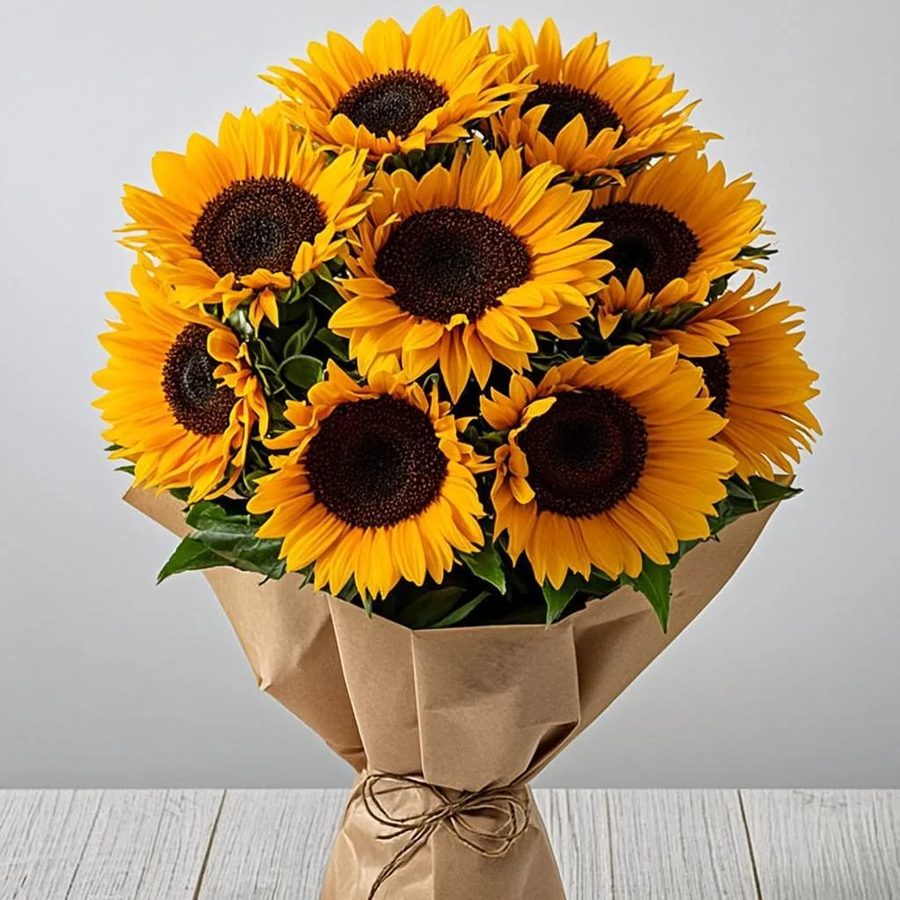 Sunflower Bouquet — PhoolNagar.com